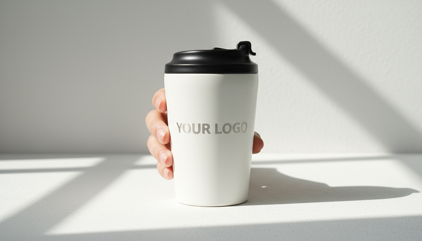 صورة منتج بكوب أبيض