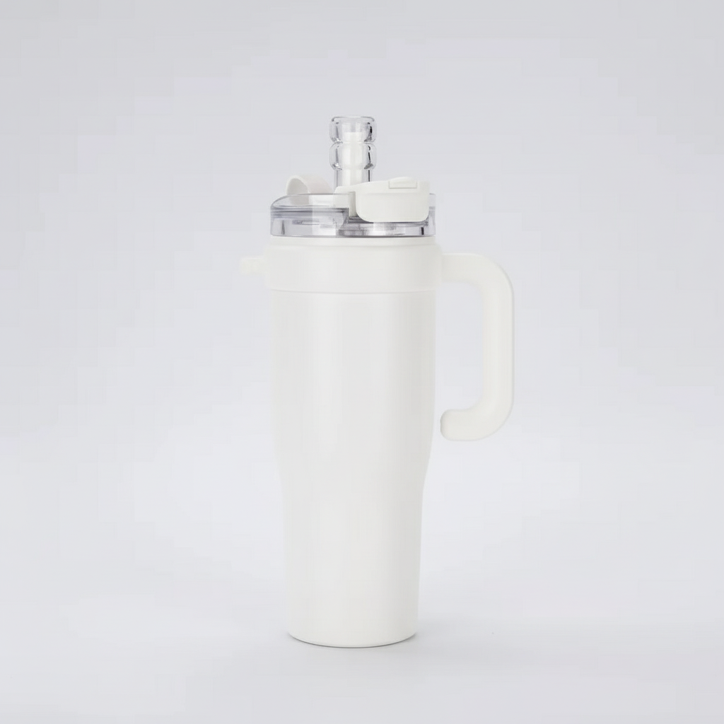 الكوب الأبيض - بدون نقش