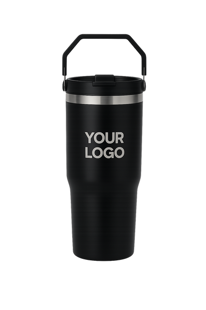 Custom Vacuum Insulated Mug – 30oz / 890ml (Laser Engraved Name or Logo)