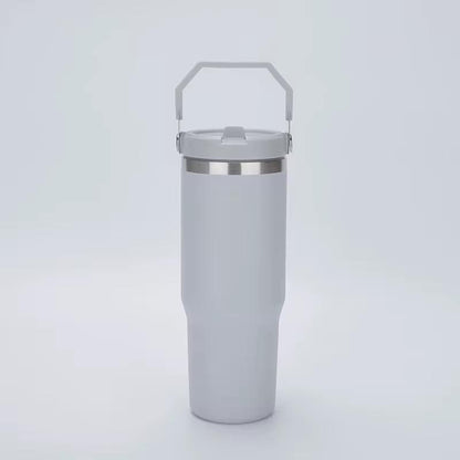 Custom Vacuum Insulated Mug – 30oz / 890ml (Laser Engraved Name or Logo)